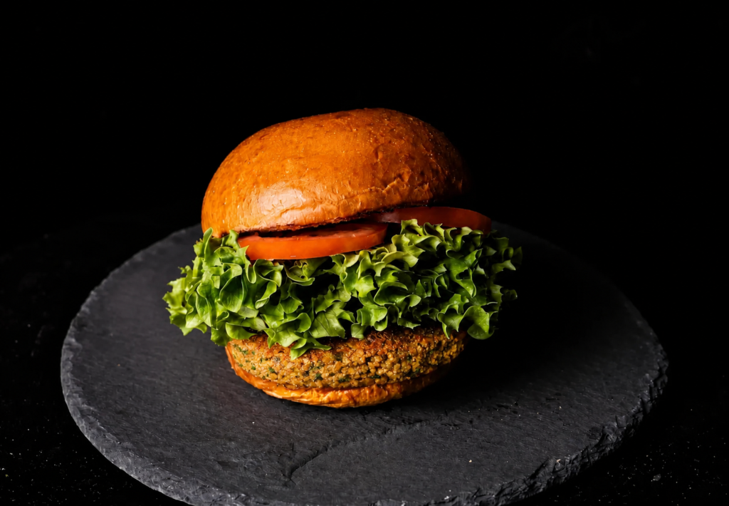 burger végétarien la kitchen